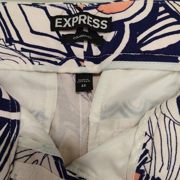 Express Columnist Print Pant - Picture 3 of 3